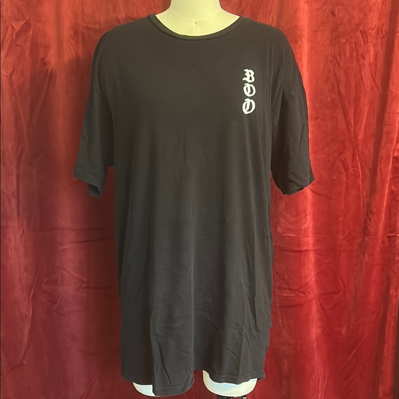 Born of Osiris Metal Band Black Short Sleeve Crew Neck Longline Tee - Picture 1 of 5